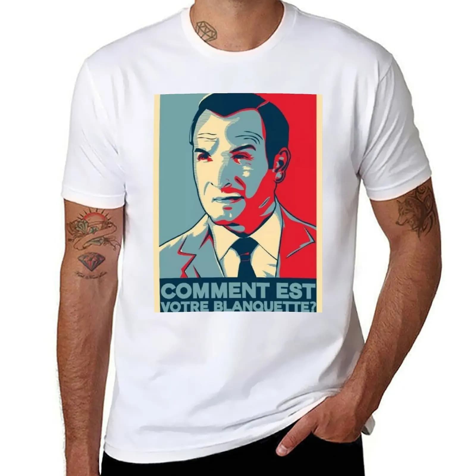 Come stai? - T-shirt Oversize Versione Pop Culture OSS117, Top Casual Semplice