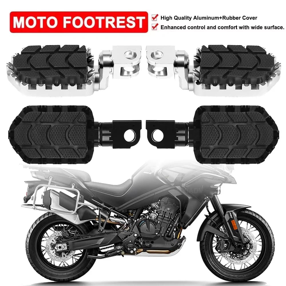 Moto Pedane Poggia Poggiapiedi Regolabile Pedana Accessori Per CFMOTO 800MT 800NK MT800 NK800 CF800MT CF800NK 800 MT NK