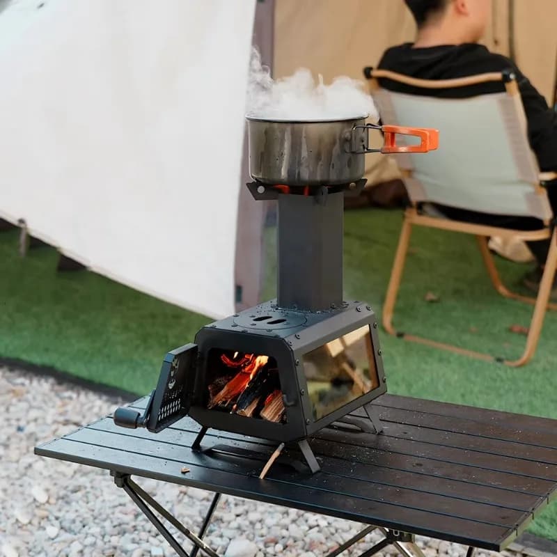 Stove Rocket Multifuel Portable for Camping, Wood Stove for Exterior, Wholesale