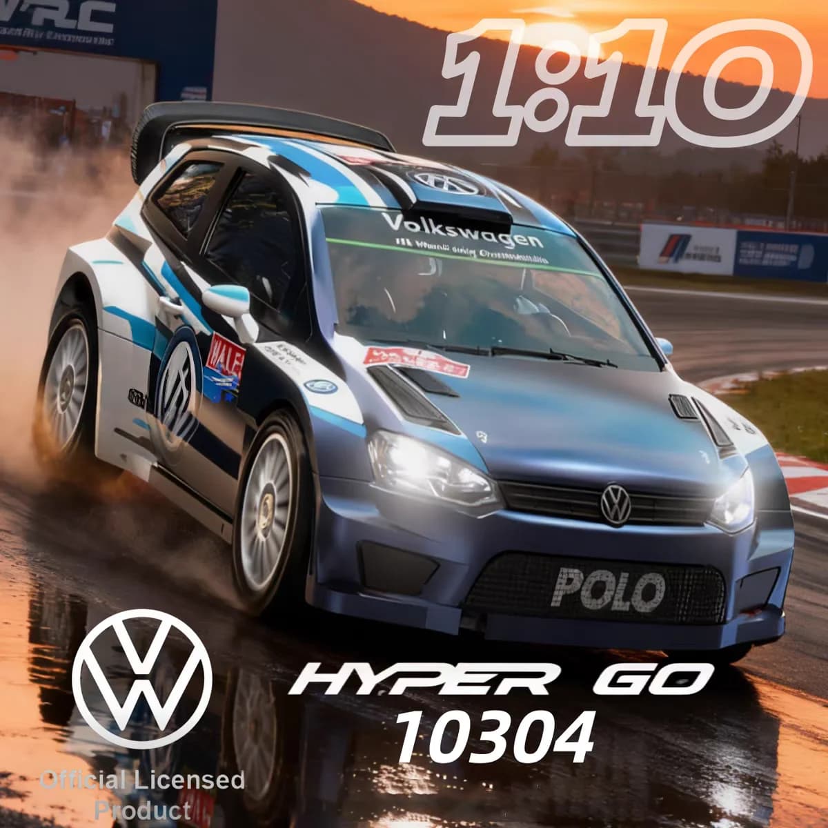 Mjx Hyper Go 1:10 Brushless 10304 Modello di simulazione di auto telecomandata Tirando ad alta velocità Rc Auto Fuoristrada Giocattolo