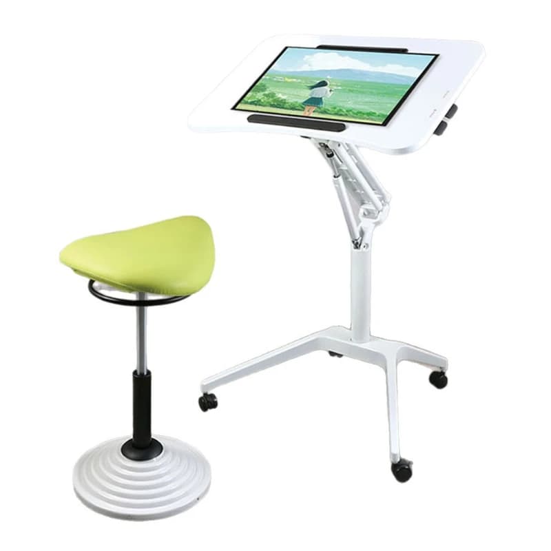 Tavolo di sollevamento pneumatico Tavolo per computer portatile Scrivania da casa in piedi Tavolo da conferenza Scrivania