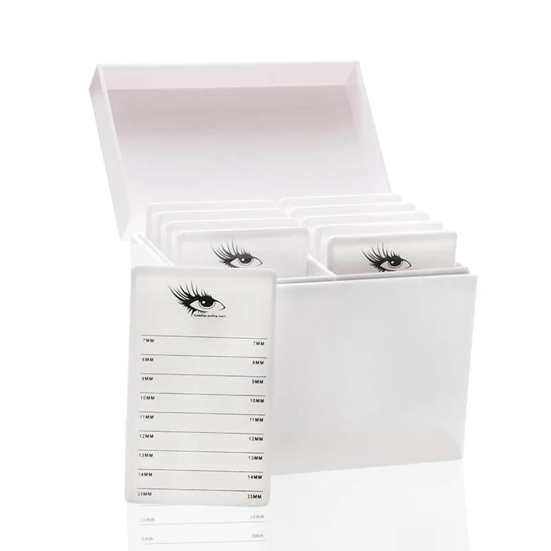 5/10 Roads Fin Eyelashes Box Storage Box Display Organizer Boxes Extension of Eyelash Collar Eyelashes Lifting Makeup Tool