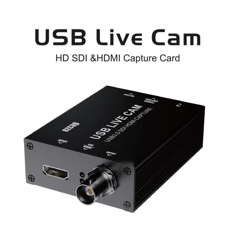 Ezcap327 4K HDMI USB3.0 Scheda di acquisizione video 1080P SDI Scheda di trasmissione in streaming live Grabber video per videocamera per PC portatile