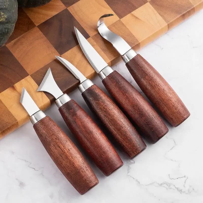 Set of 5 Wood Cutters - Professional Woodworking Tools & Woodworking Projects ♪
