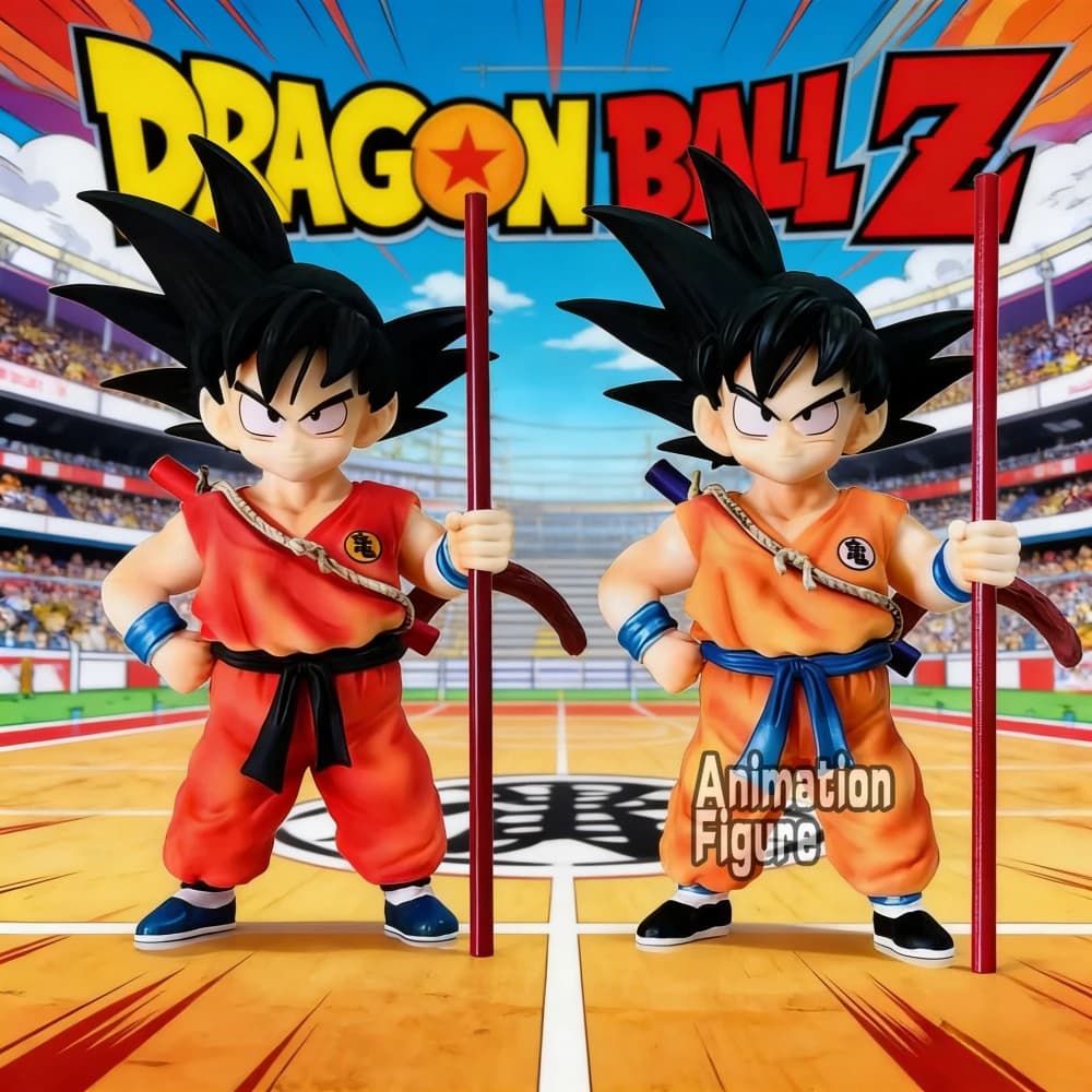 Statuetta Anime Dragon Ball Z di Goku in Infanzia, 20cm/7.87in, Action Figure in PVC, Ornamento da Scrivania, Modellino da Collezione, Giocattolo Regalo