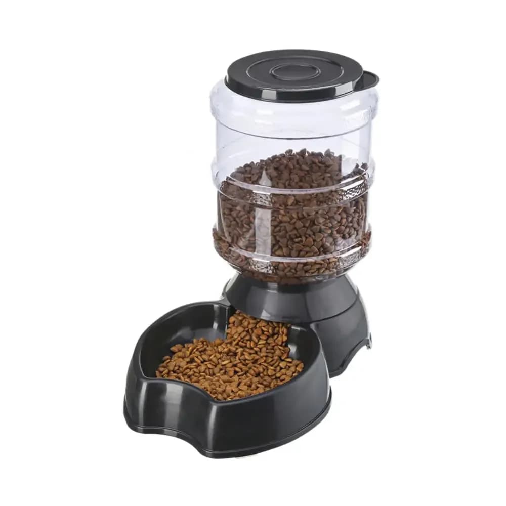 26pcs3.8L Materiale PP Alimentatore per animali domestici Fontana d'acqua per animali domestici Ciotola per bevande Alimentatore automatico per animali Distributore di cibo per cani di gatto di grandi dimensioni