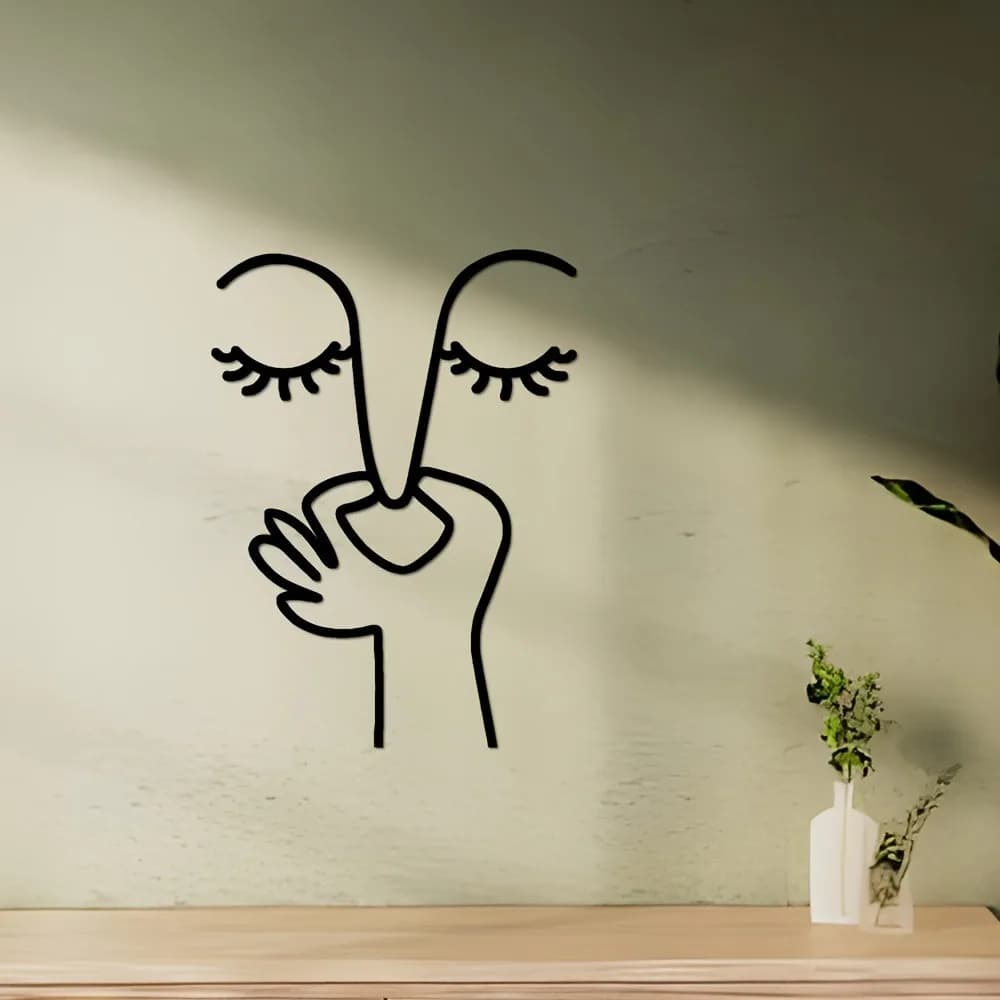 Minimalist Bathroom Wall Art - "Gotta Go?" Funny Toilet Sign Decorative Toilet Paper Roll Holder for Home