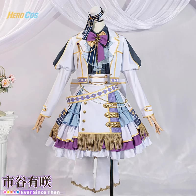 BanG Dream Arisa Ichigaya Cosplay Costume for Halloween Christmas Carnival Comic Play with Lolita Dress HERO Cos