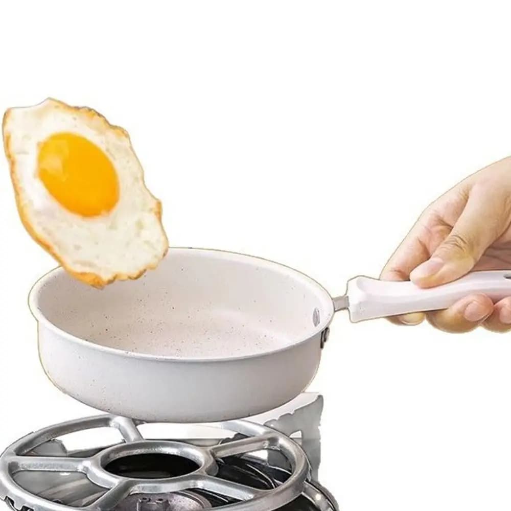 Mini uniform heat pan, rapid heating, tormaline coating, frying pan, multifunctional thickened non-stick pan