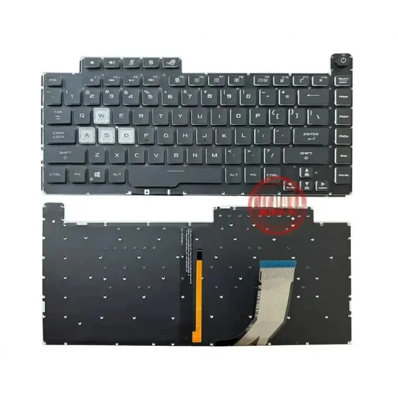Suitable for ASUS Magic Boy 3/4 Strix S5D G531/GT GL531/GW G532 S5D Keyboard G512L WASD transparent cap blue backlight