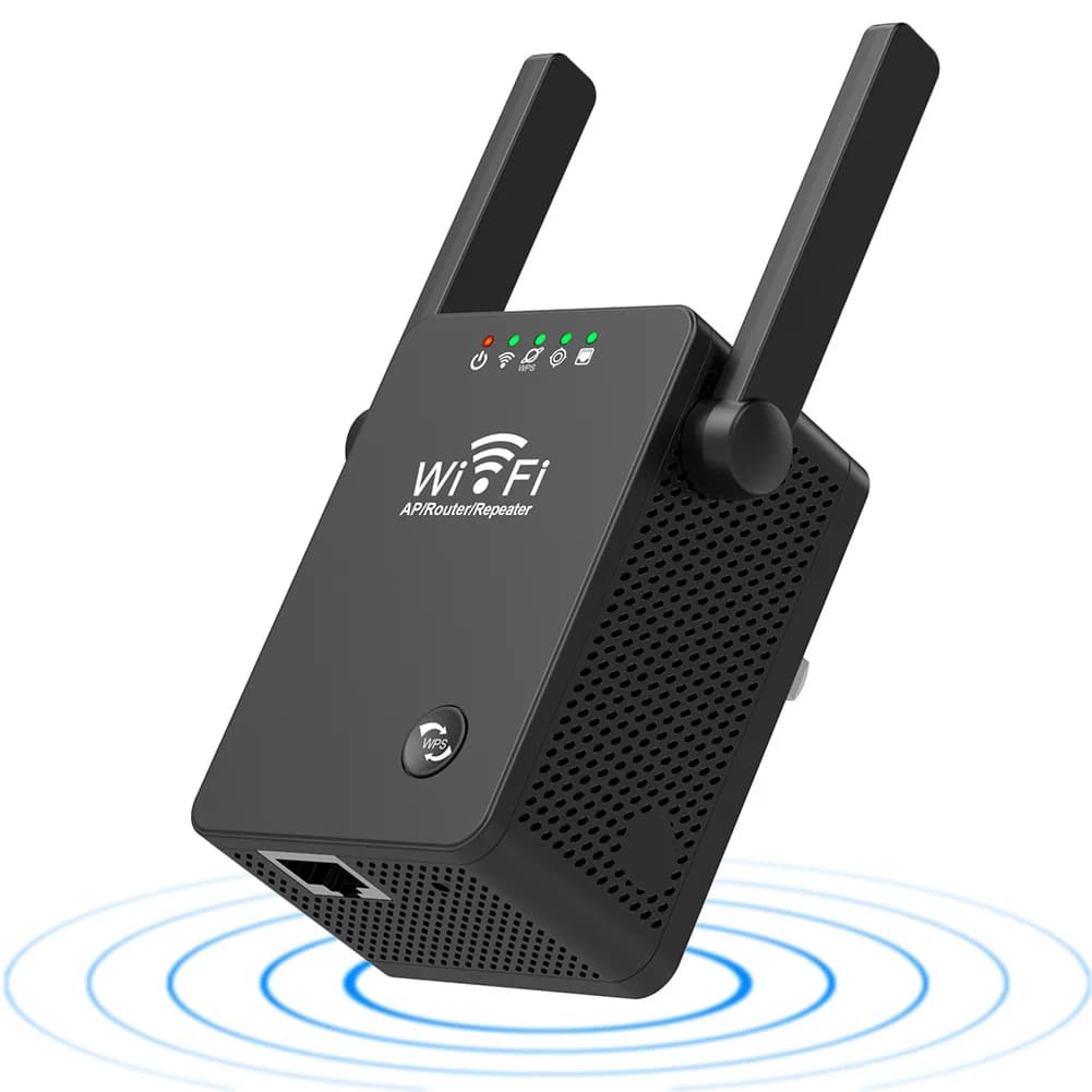 Ripetitore WiFi AP Router Wireless 2.4GHz ripetitore Dual Band amplificatore di segnale rete ampia copertura a lungo raggio per la casa