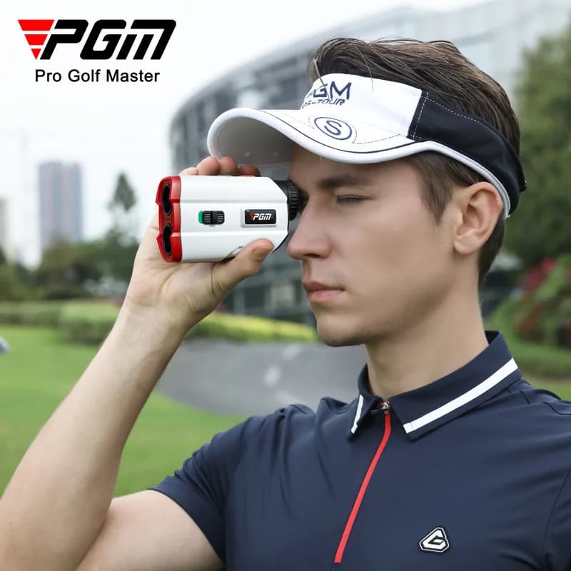 PGM New Rechargeable Golf Rangefinder Telescope, 600 Yards Electronic Caddie for Precise Distance Measuring onOutdoorGolf Course