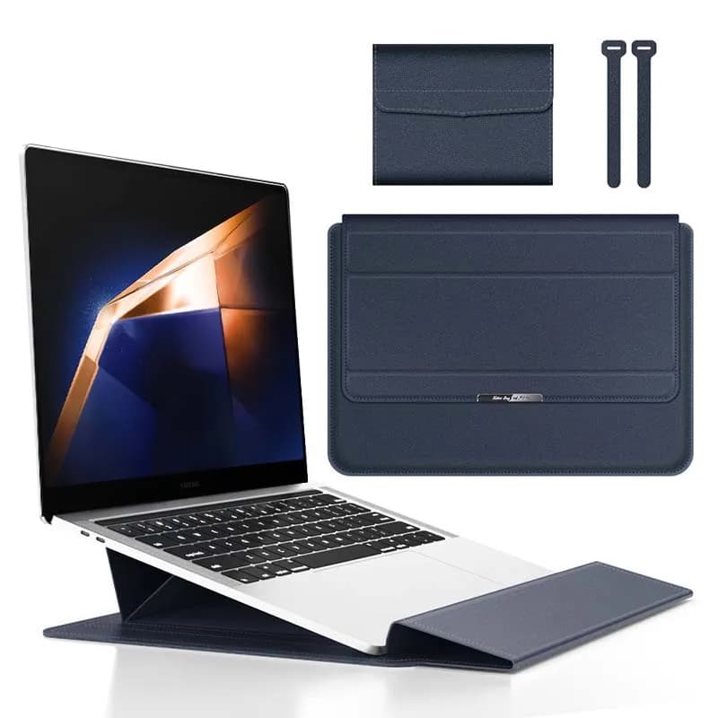 Per Samsung Galaxy Book 4 5 Pro 360 Custodia per laptop Borsa pieghevole Supporto per poggiapolsi Pad Caricatore Custodia per mouse Custodia per cavo