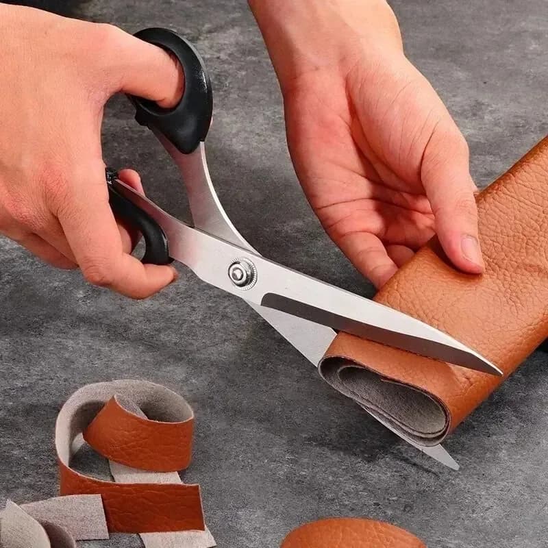Forbici da Sarto in Acciaio Inossidabile, Strumenti Professionali per Cucito, Forbici per Abbigliamento, Forbici Grandi e Resistenti per Vestiti
