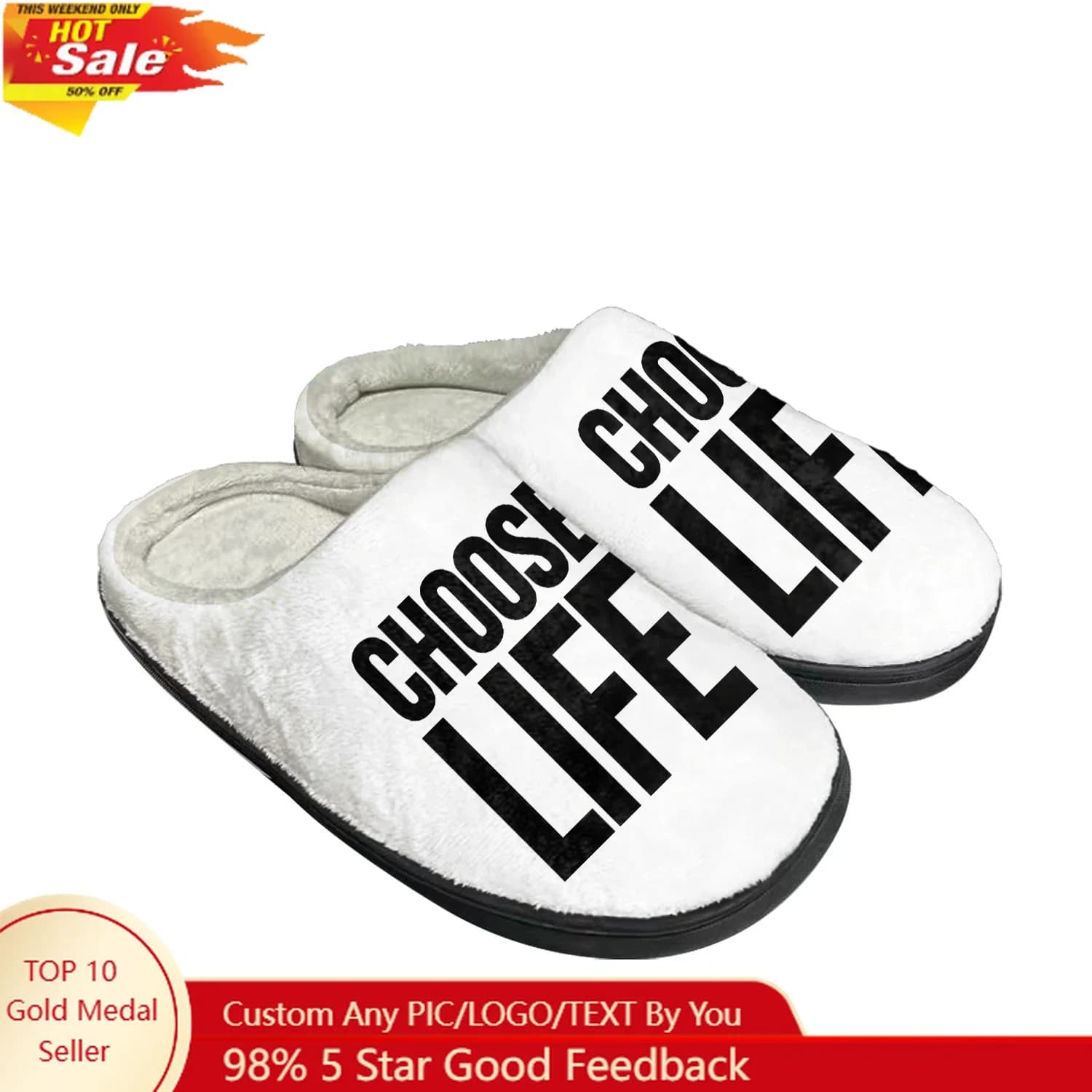 Scegli la vita Wham George Michael Home Pantofole in cotone Uomo Donna Adolescente Peluche Camera da letto Mantieni calde Scarpe Pantofola su misura