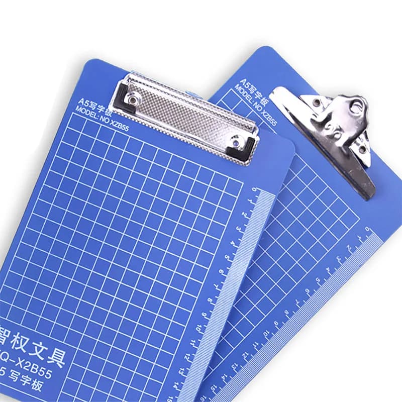 Una cartella di File appunti di carta blocco di scrittura stecca Memo Clip Board porta documenti forniture di cancelleria per ufficio scolastico