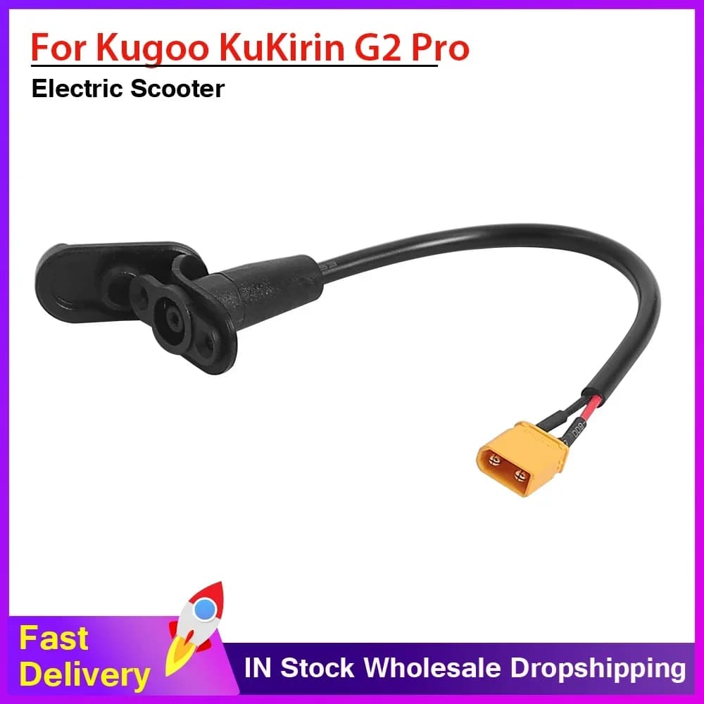 Accessori di ricambio per interfaccia caricatore scooter elettrico Parti della porta di ricarica Kickscooter per parte KUGOO Kirin KuKirin G2 PRO
