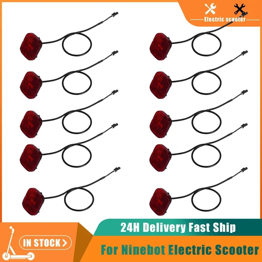 Luce freno posteriore Lampada a LED Fanale posteriore posteriore per Ninebot ZT3 Pro G3 F3 E3 Scooter elettrico Luce freno Parte di ricambio Accessori
