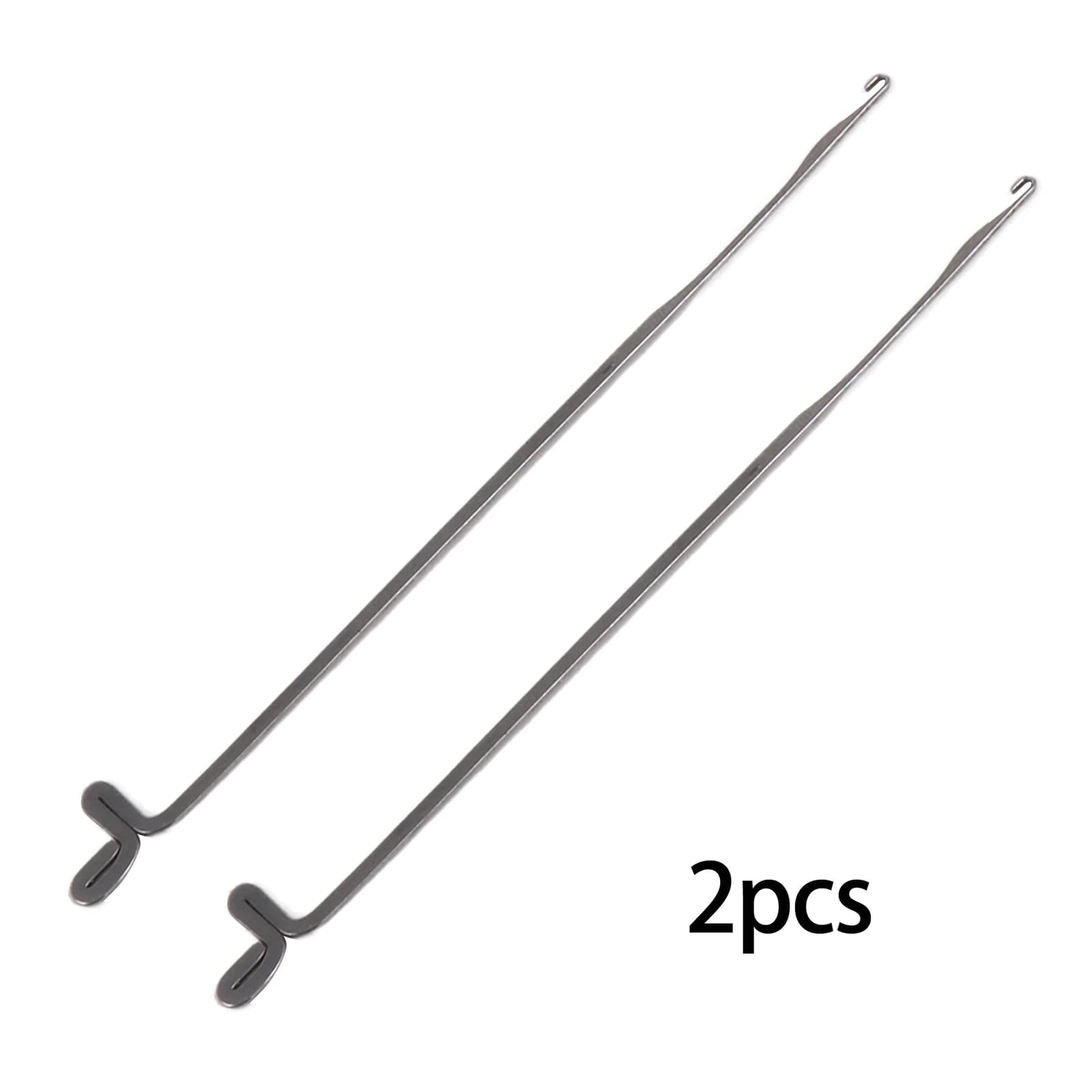 2pcs Single Head Crochet Hook, 3.07inch, Suitable for Necklace Making