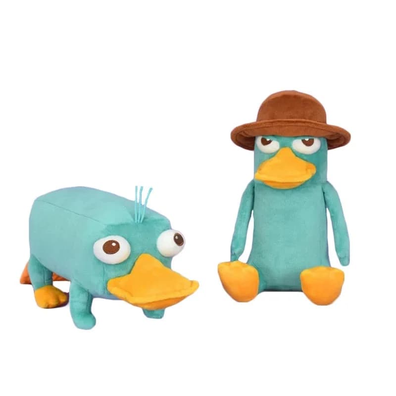 25 CM Nuovo Simulato Blu Perry L'Ornitorinco Giocattoli di Peluche Anime Animali di Peluche Anatra Bambole Delle Ragazze Dei Ragazzi Regali Di Compleanno Di Natale