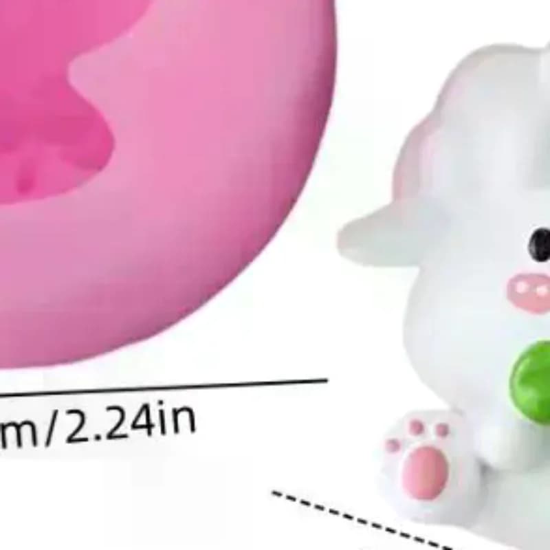 Cute Sheep Silicone Mold With Non Stick And Food Safe Material Perfect For Baking Candle Making DIY Resin Crafts