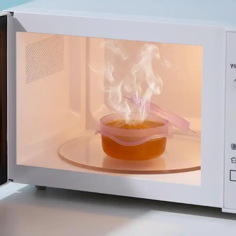1 scatola per salsa in plastica da 4 pezzi con coperchio, piccolo contenitore rotondo a tenuta stagna per alimenti, per la preparazione dei pasti dei bambini, per conservare snack all'aperto