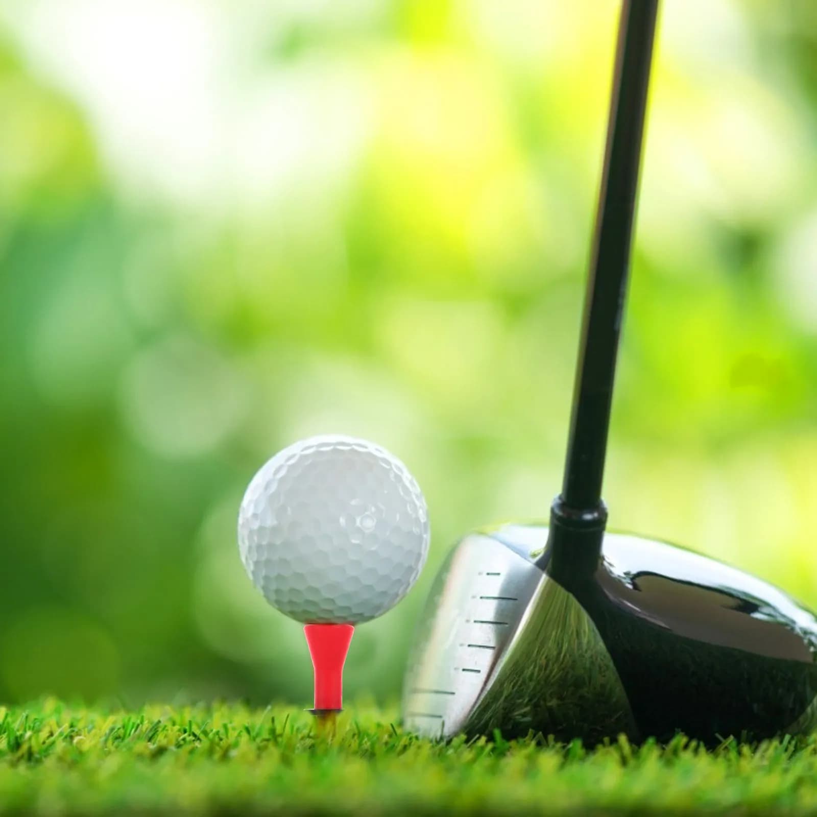 Set di 3 Supporti Elastici per Palline da Golf, Attrezzatura Leggera per Allenamento, Uso Interno ed Esterno