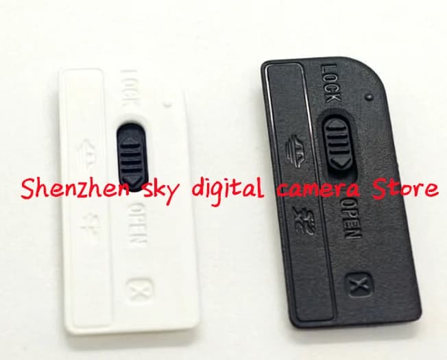 1 Pezzo NUOVO Coperchio Sportello Batteria di Ricambio + Blocco Interruttore per Fotocamera Digitale Mirrorless Sony ZV-1 ZV1 - Parte di Riparazione