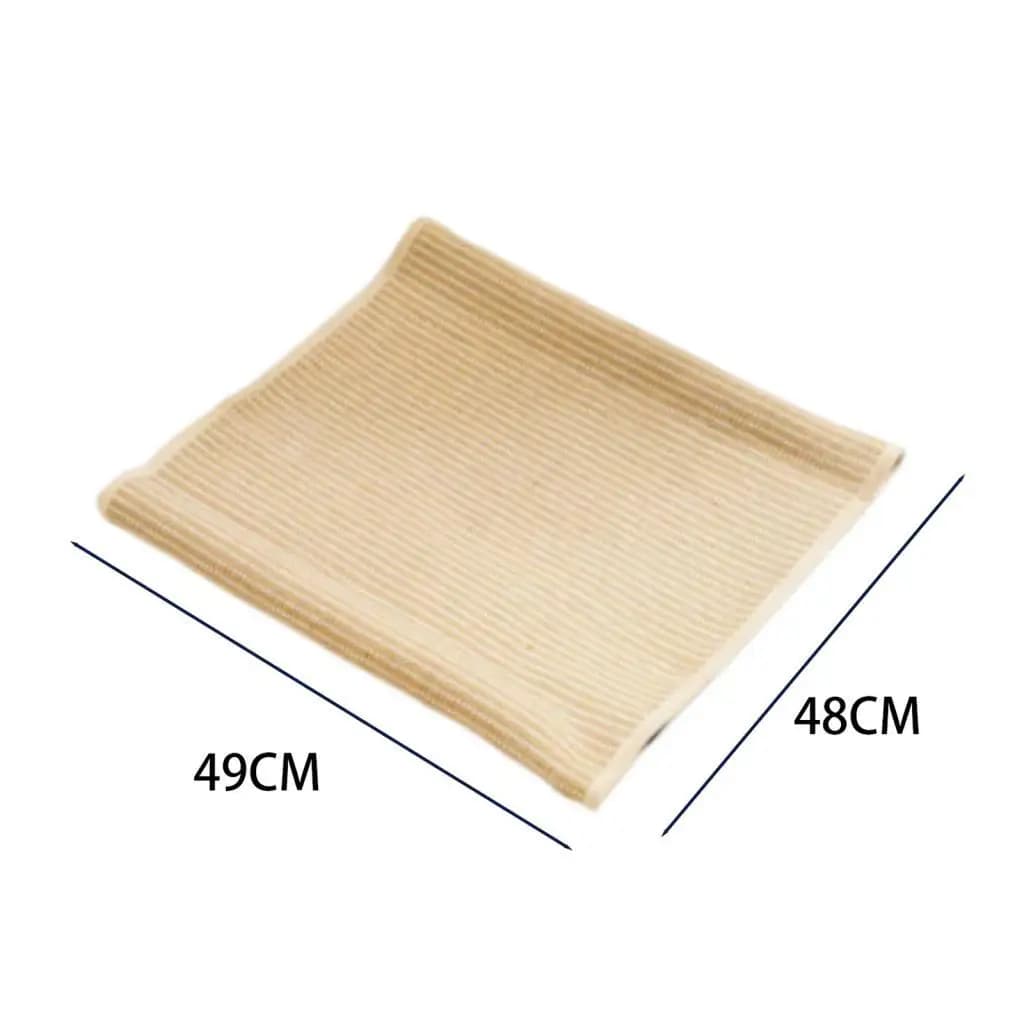 Cuscino di Ricambio in Lino Lavabile per Amaca Letto Rialzato per Gatti, Tappetino per Coperta Sospesa per Gatti, Accessori