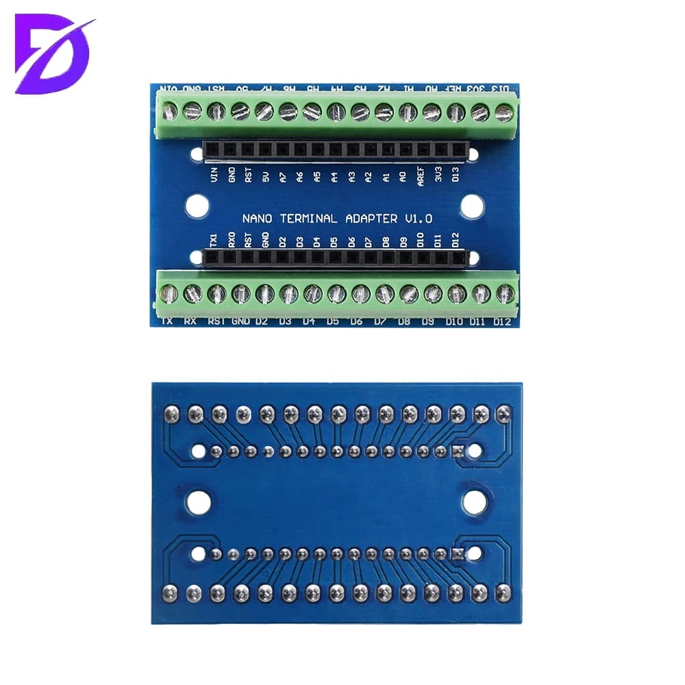 Arduino Nano IO Expansion Shield for Nano V3.0 Compatible with multiple devices Easy to use Compact design