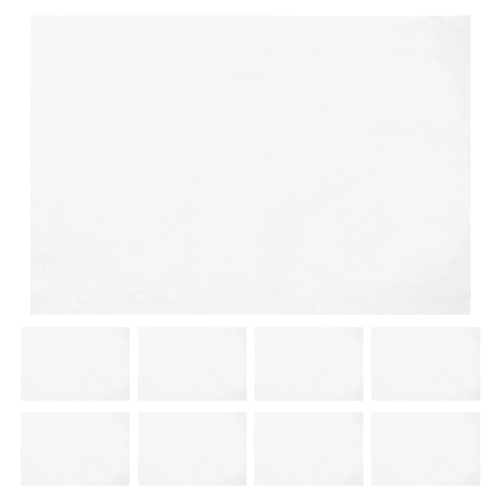 100 Buste Porta Documenti Autoadesive in Plastica Trasparente per Etichette di Spedizione, Porta Fatture e Documenti