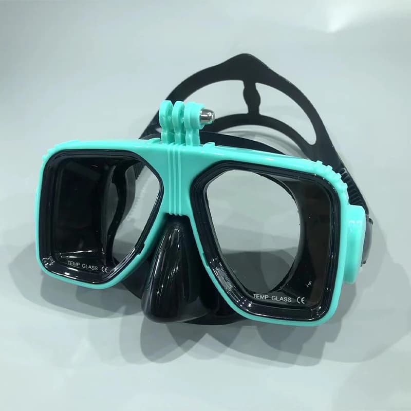 Diving Mask for Adults in Silicone, Diving Occhialini, Swimming and Diving Equipment
