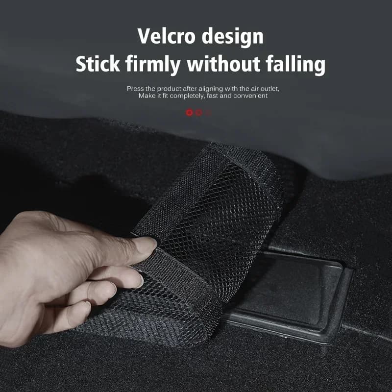 Nuovo set di 2 coperture per prese d'aria per Tesla Model 3 Y, sotto il sedile, rete protettiva anti-polvere, accessori per interni auto.