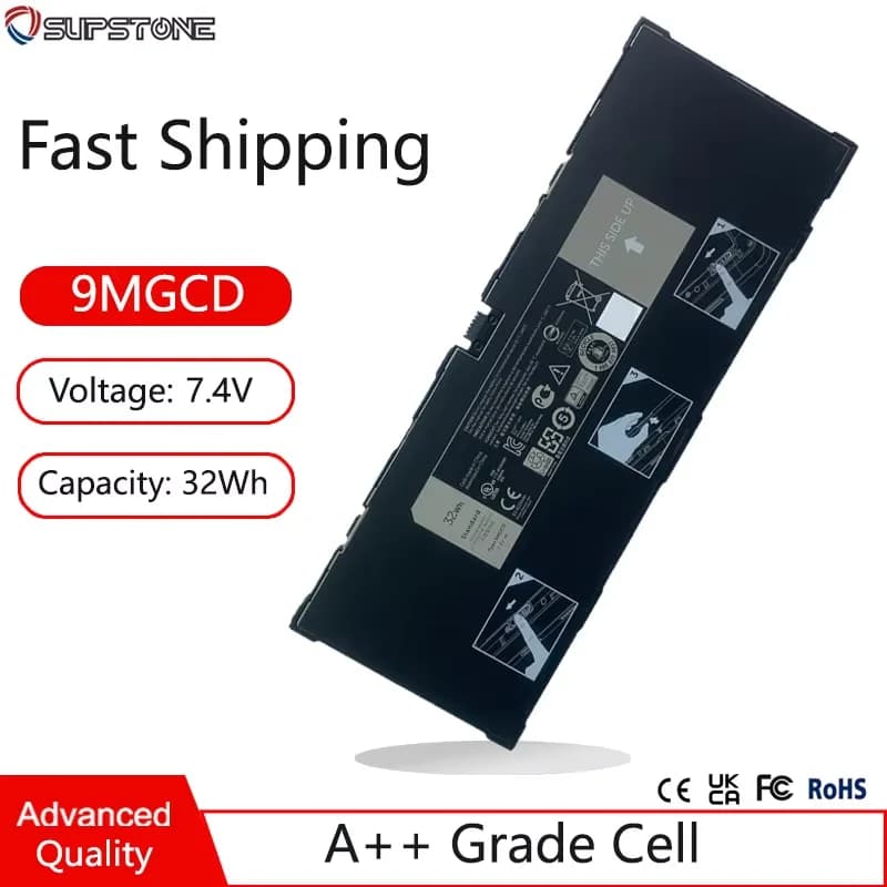 Nuovo 9MGCD T8NH4 VYP88 XMFY3 XRXMG Batteria del computer portatile per Dell Venue Pro 11 (5130) T06G Tablet 312-1453 451-BBIN
