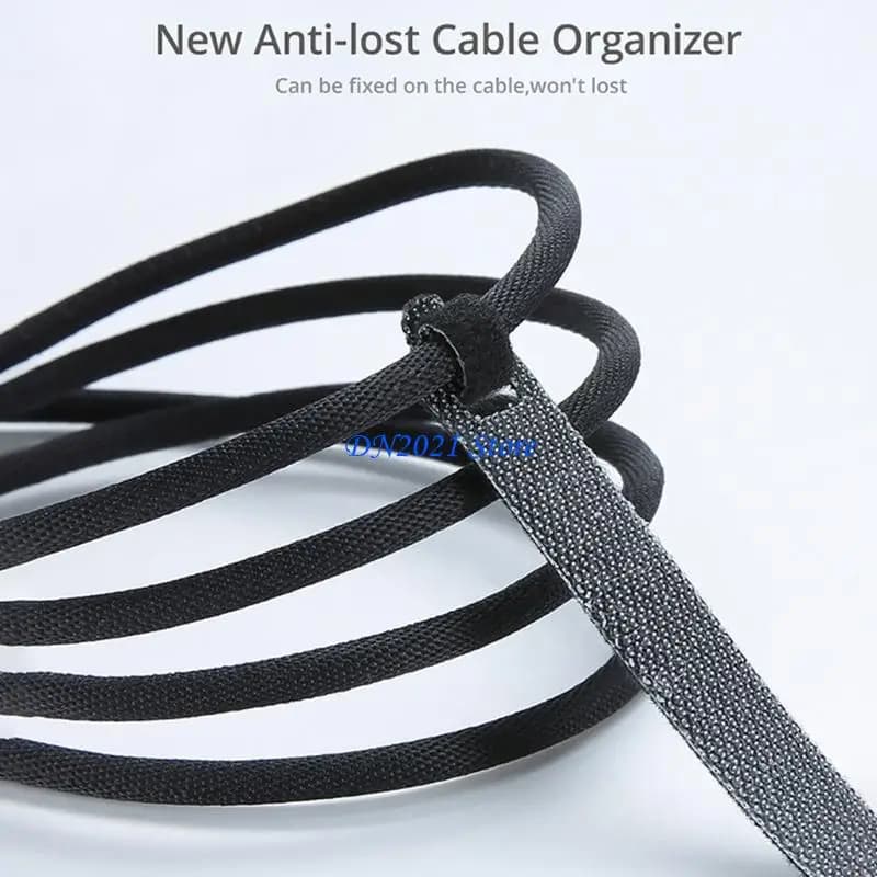 F3KE Fisso Cavo ricarica per auricolari Fibbia Line Filo dati Storage Tie Fixer 20 Pz/set 14X1X0.3