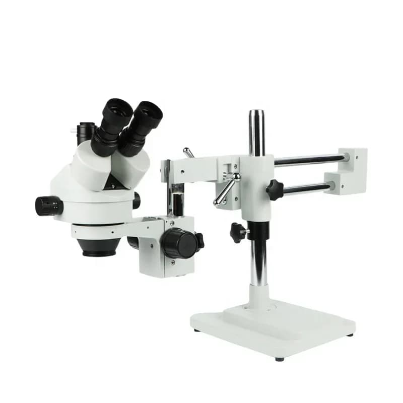 Microscopio stereoscopico tricolore Yargle 37045A-STL2 Microscopio modello trinoculare automatico bianco