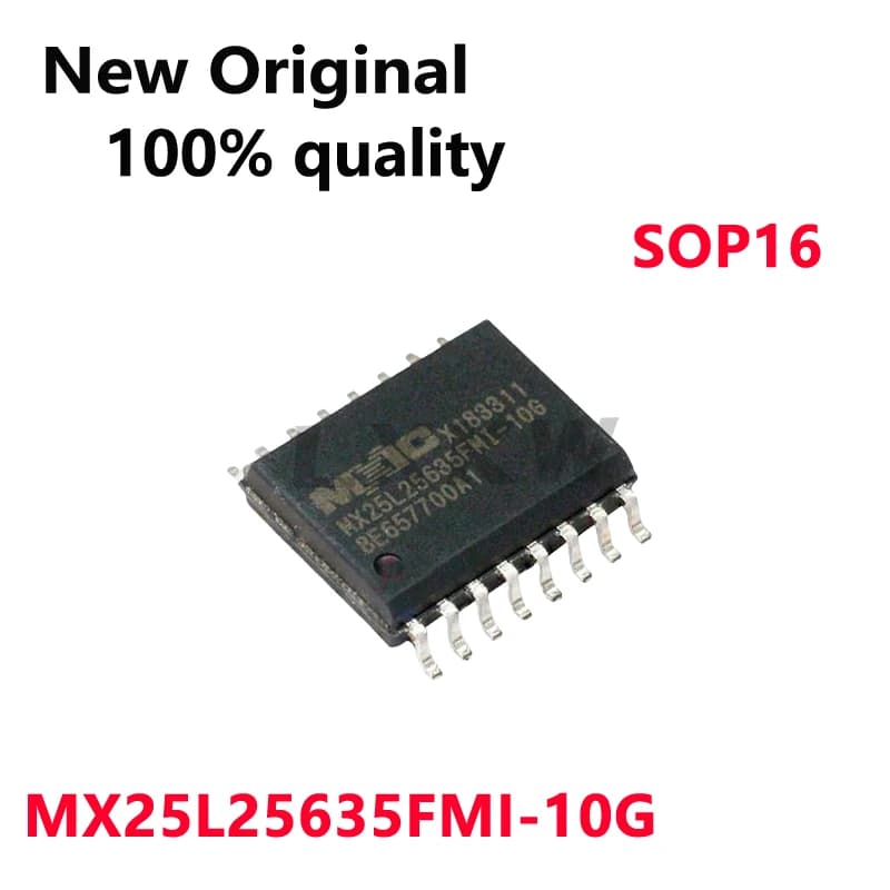 5-10/PCS Nuovo chip di memoria flash MX25L25635FMI-10G MX25L25635FMI MX25L25635F 25L25635F SOP16 Disponibile