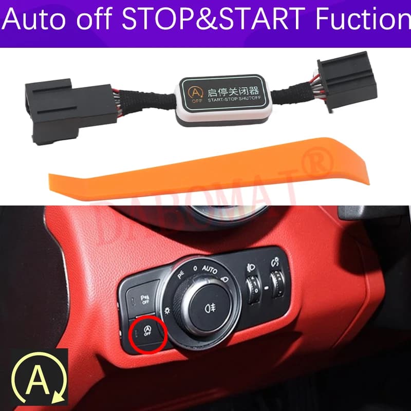 Sistema di Eliminazione del Controllo Automatico Start-Stop del Motore, Sensore e Cavo di Controllo per Alfa Romeo Giulia 952 2015-2024
