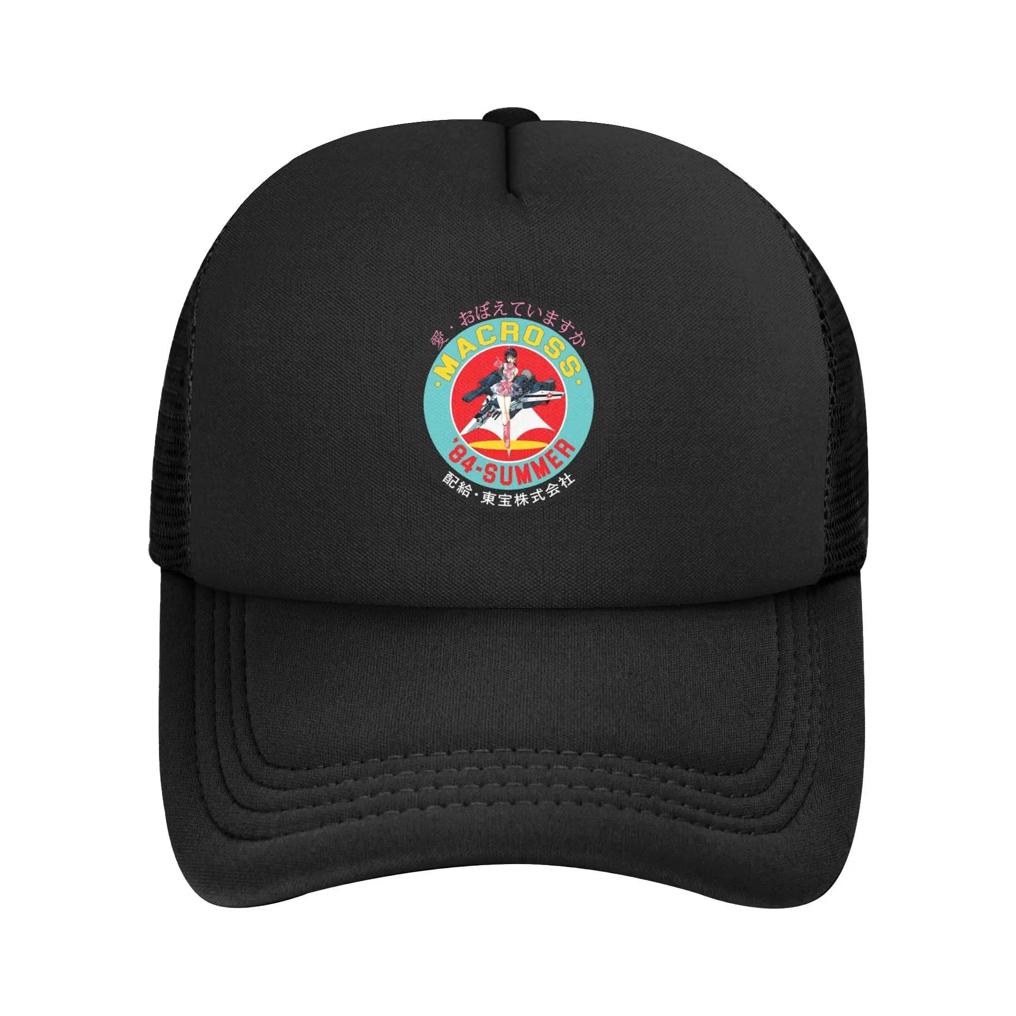 Adult Do You Remember Macross Trucker Hats Hip-Hop Mesh Baseball Cap Polyester Hats Breathable Fishing Hat Summer