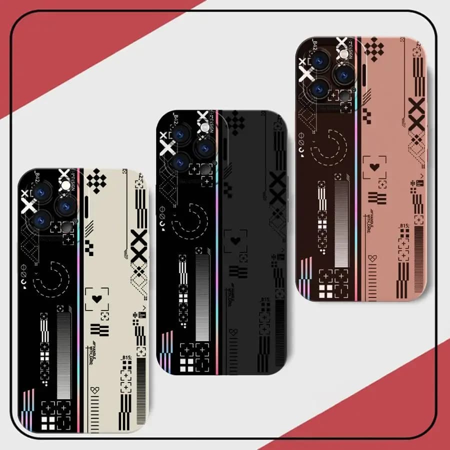 Cover per Telefono in TPU per Apple iPhone 17 Pro Max 16 12 Plus 8 7 SR 15 Pro 11 14 XS 13 Air Classic Game Go