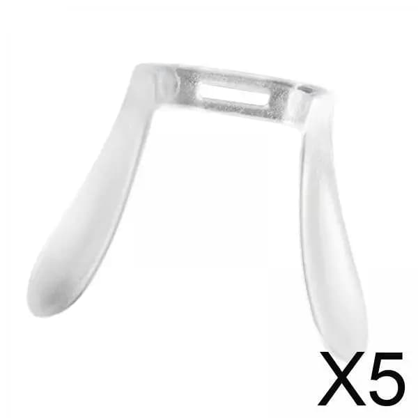 Supporto per il naso del ponte della sella per occhiali Cuscinetti per la protezione del naso antiscivolo a forma di U per occhiali sportivi all'aria aperta e occhiali da sci