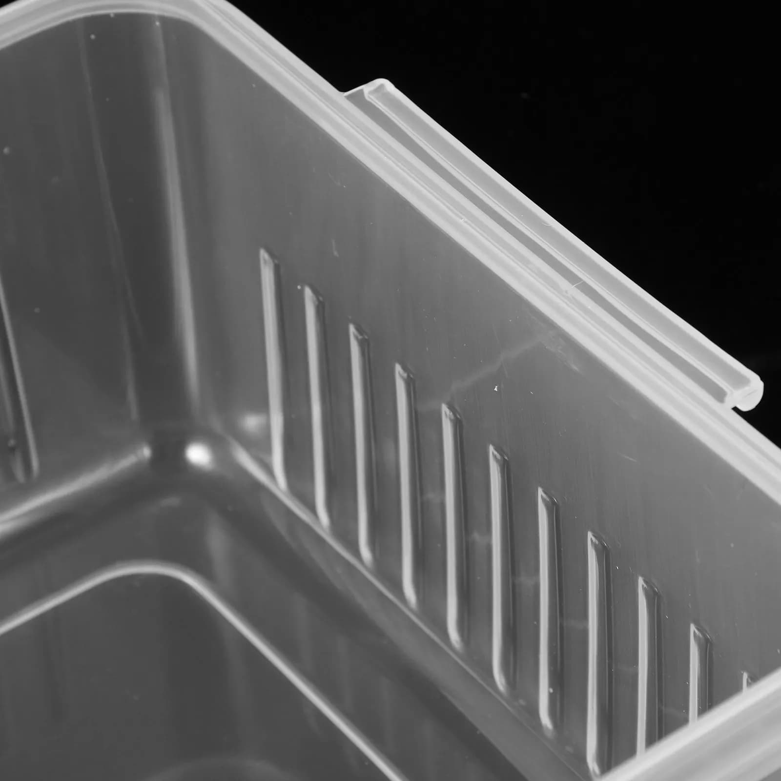 Contenitore per Alimenti Congelati con 6 Scomparti, Ermetico, per Conservare Verdure, Cipolle, Aglio, Contenitore Riutilizzabile per Preparazione Pasti, per Frigorifero