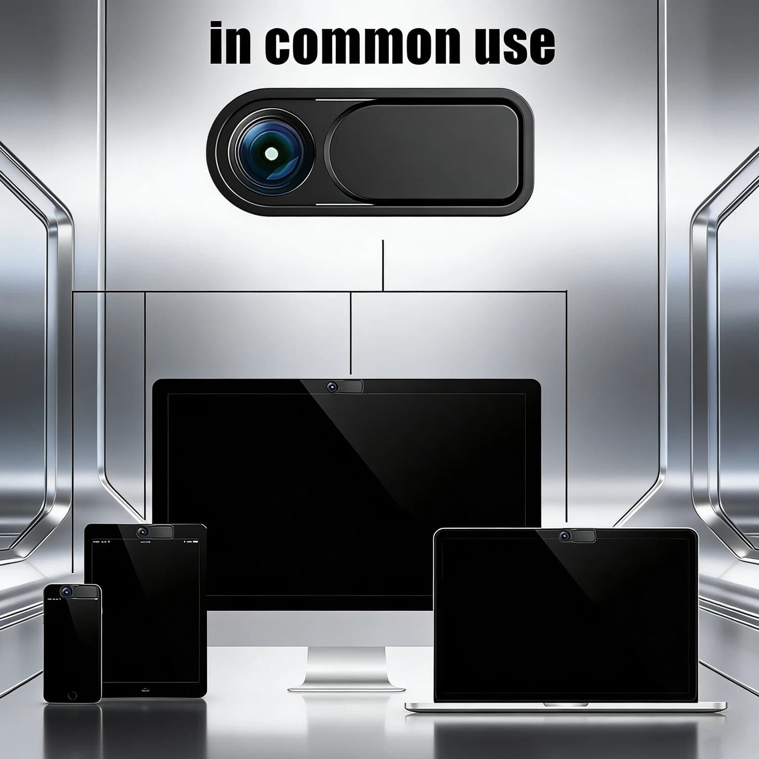3/5/10 Pieces Webcam Covers Anti-Slip, Wall decal Protective for the Privacy of Laptop Camera, MacBook, iPad, iPhone and the Most Smartphones