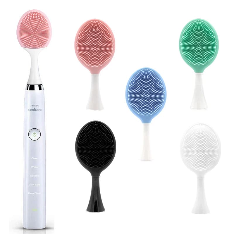 Face cleaning heads for Philips FLP HX3/6/9 electric toothbrush SOOCARE electric massage brush