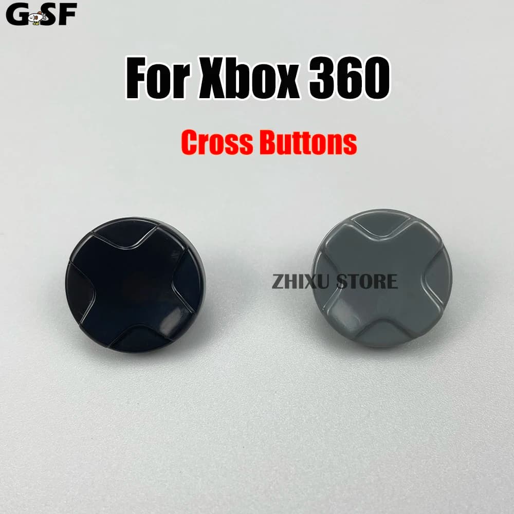 1/2/5 Pezzi Joystick Analogico in Plastica Nera/Grigia, Pulsanti a Croce, D-pad per Controller Xbox 360 Cablato/Wireless