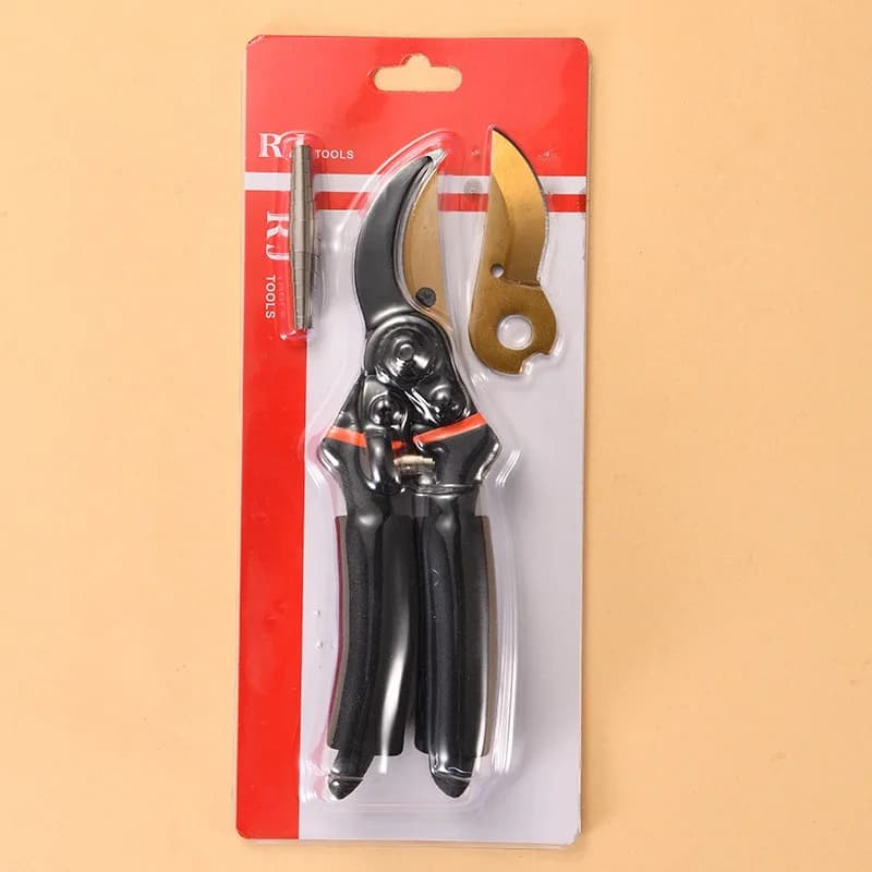 High Quality Bypass Pruning Shears for Flowers Garden & Tree DIY Grade Scissors with Steel & Plastic Handle for Fruit & Plant