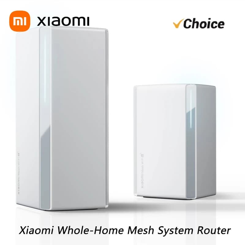 Nuovo Router Xiaomi per Tutta la Casa con Dual WIFI6, CPU Qualcomm, Bluetooth, MESH 160MHZ, NFC, WPA3, VPN, Ripetitore Mesh e Segnale Esterno