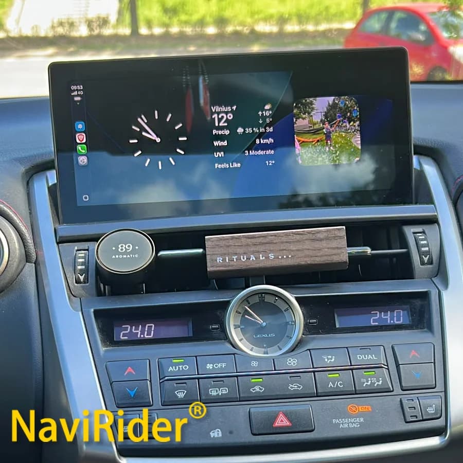 S 10.25" Android 15 CarPlay Auto Radio For Lexus NX NX200 NX200T NX300h NX300 2014-2021 Multimedia Navigation GPS DSP 4G WiFi HU