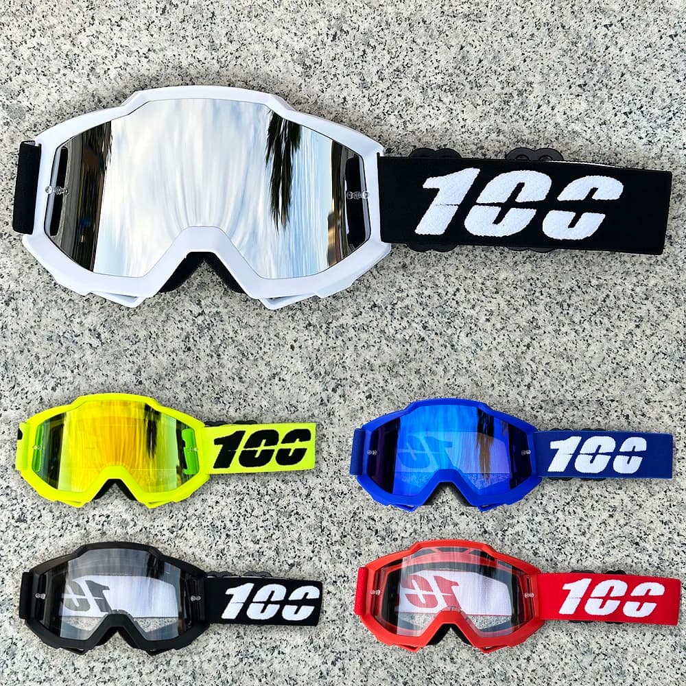 Occhiali da Moto, Occhiali da Ciclismo, Occhiali Sportivi per Sci Fuoristrada, MX, ATV, Dirt Bike, Occhiali da Corsa, Occhiali da Motocross, Occhiali da Bici