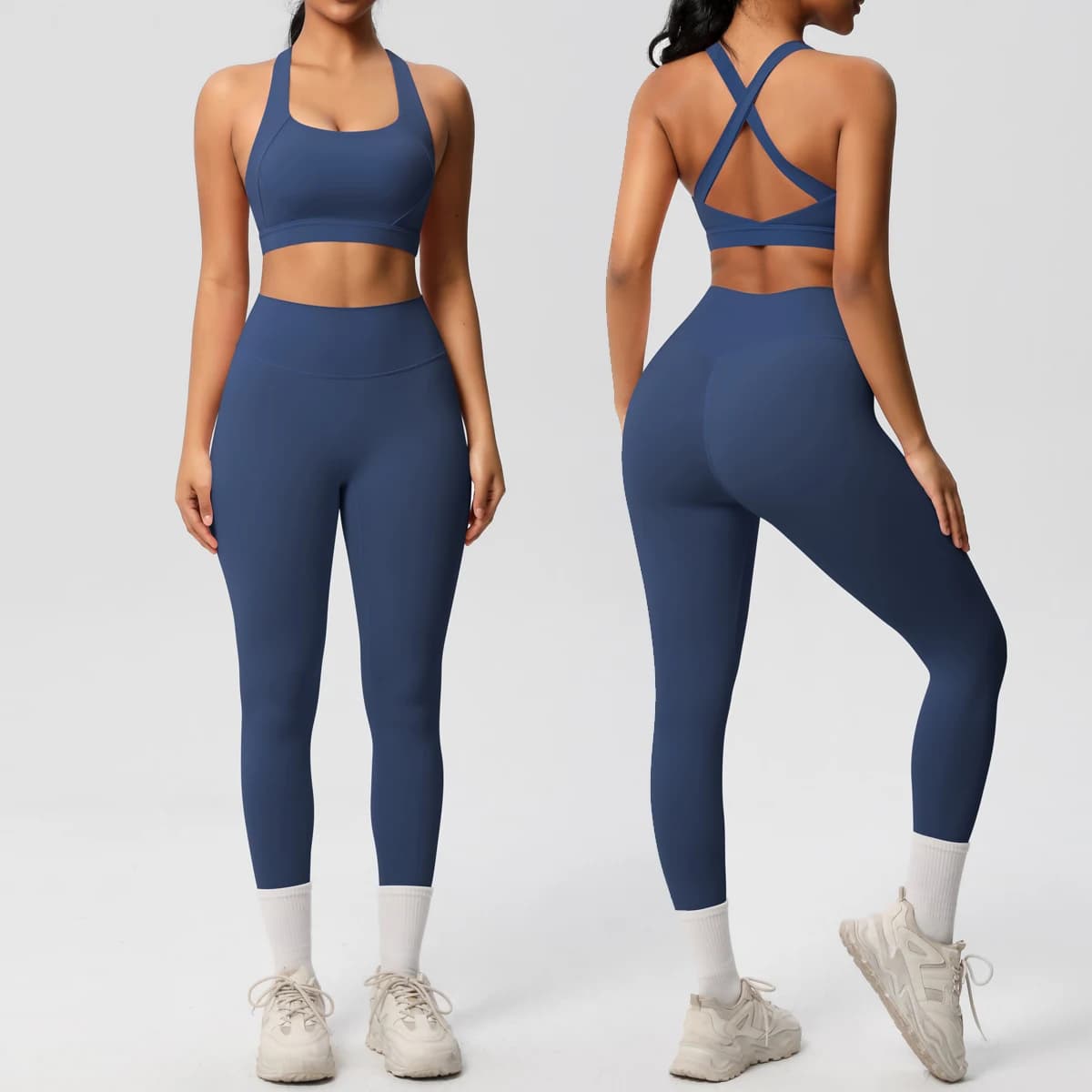 2 pieces Sportswear Yoga set Gym Sports bra Leggings Clothing Sportswear Yoga suits for women Fitness set